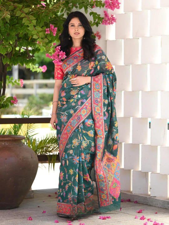 Ddf501 Banarasi Soft Silk Designer Saree Catalogue
